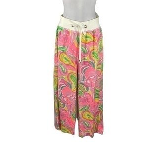 Lilly Pulitzer The Beach All Nighter Flamingo Loungewear Pants